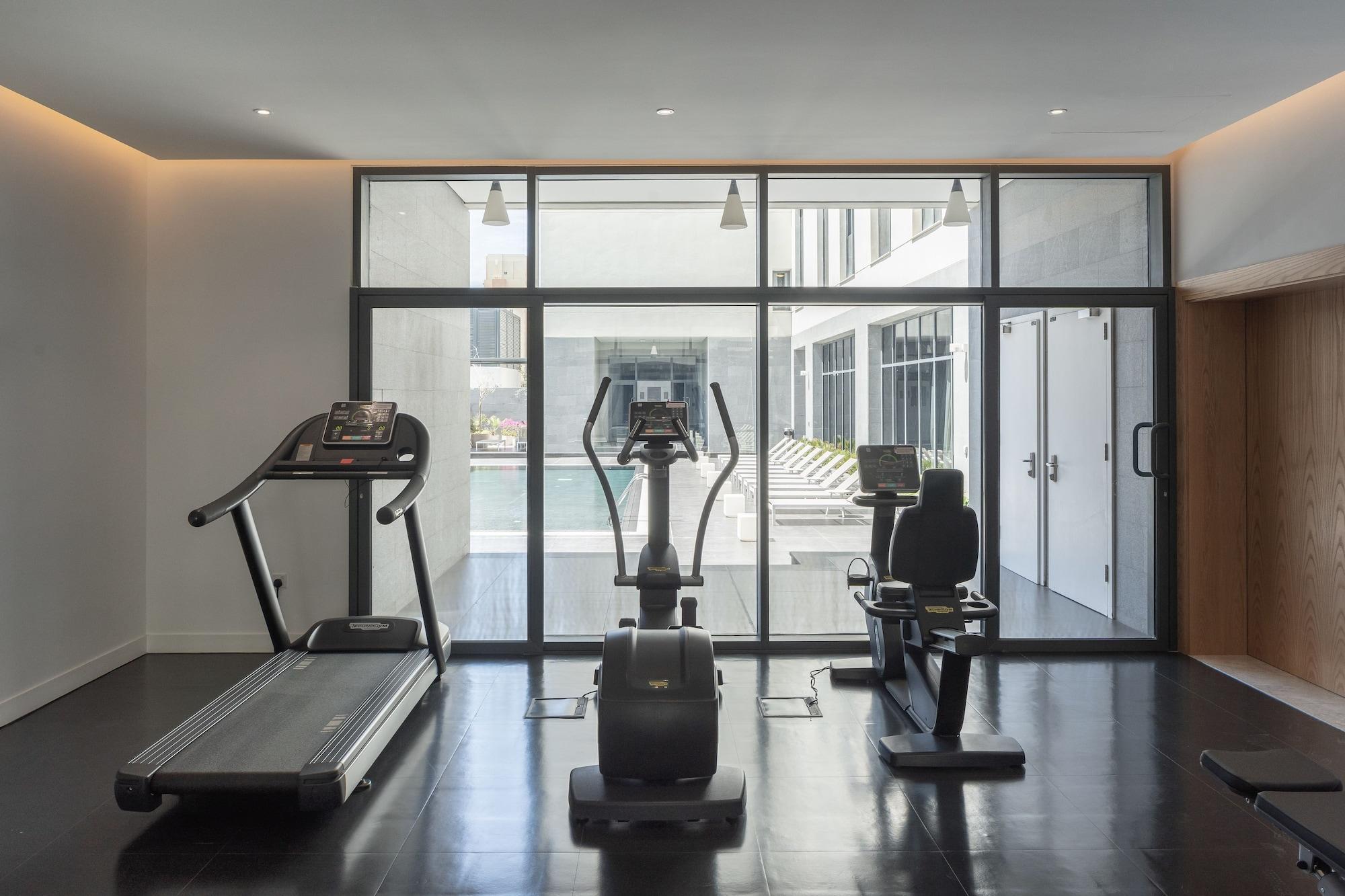 Delta Hotel Apartments Kuwait City Exterior foto The gym at the hotel